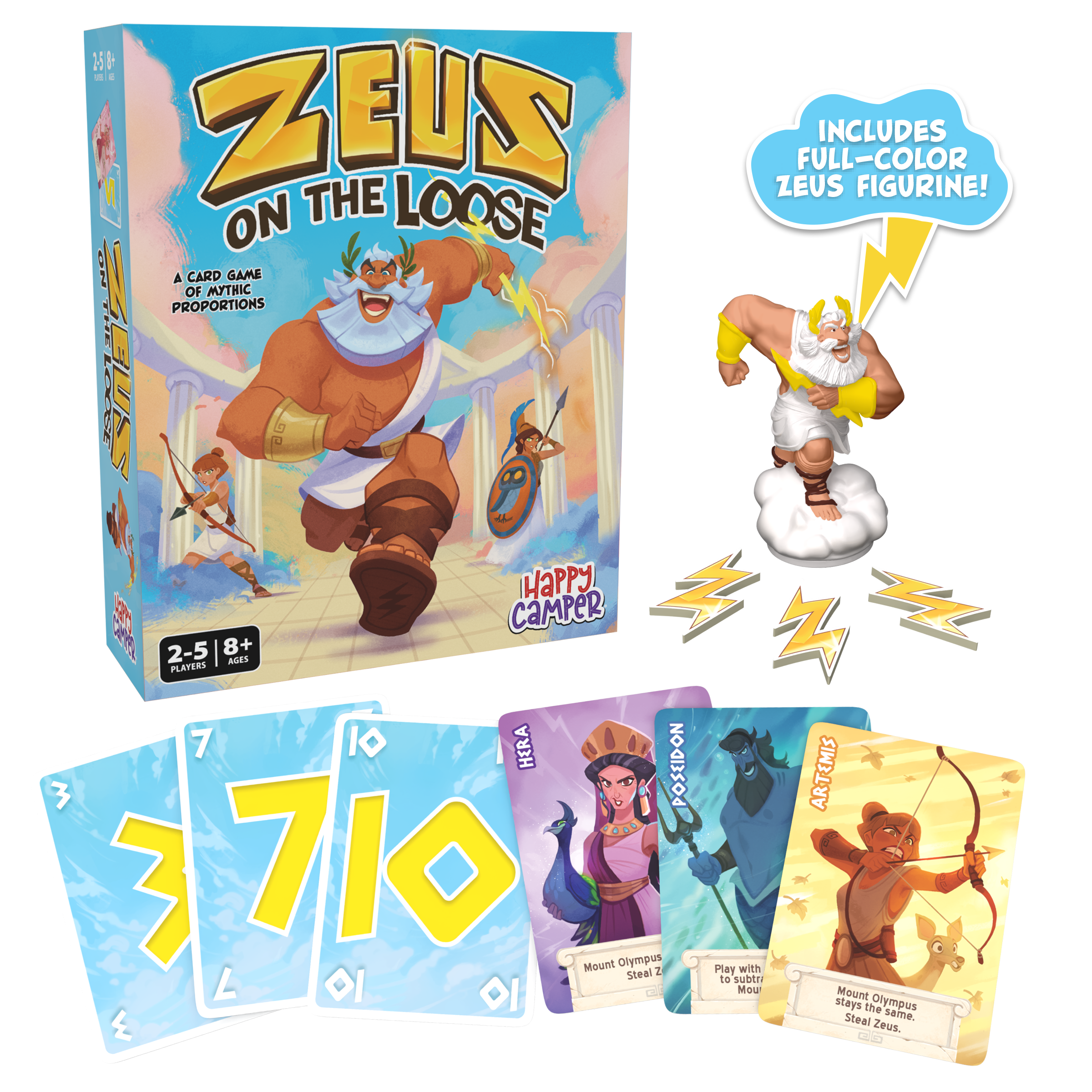 Zeus on the Loose – Happy Camper
