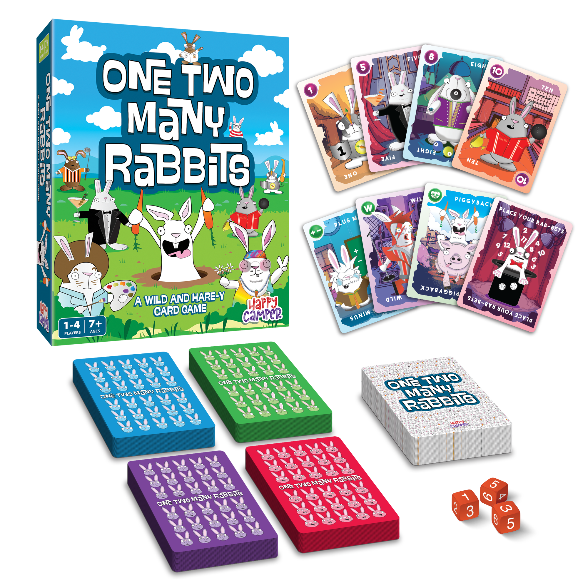 One Two Many Rabbits – Happy Camper