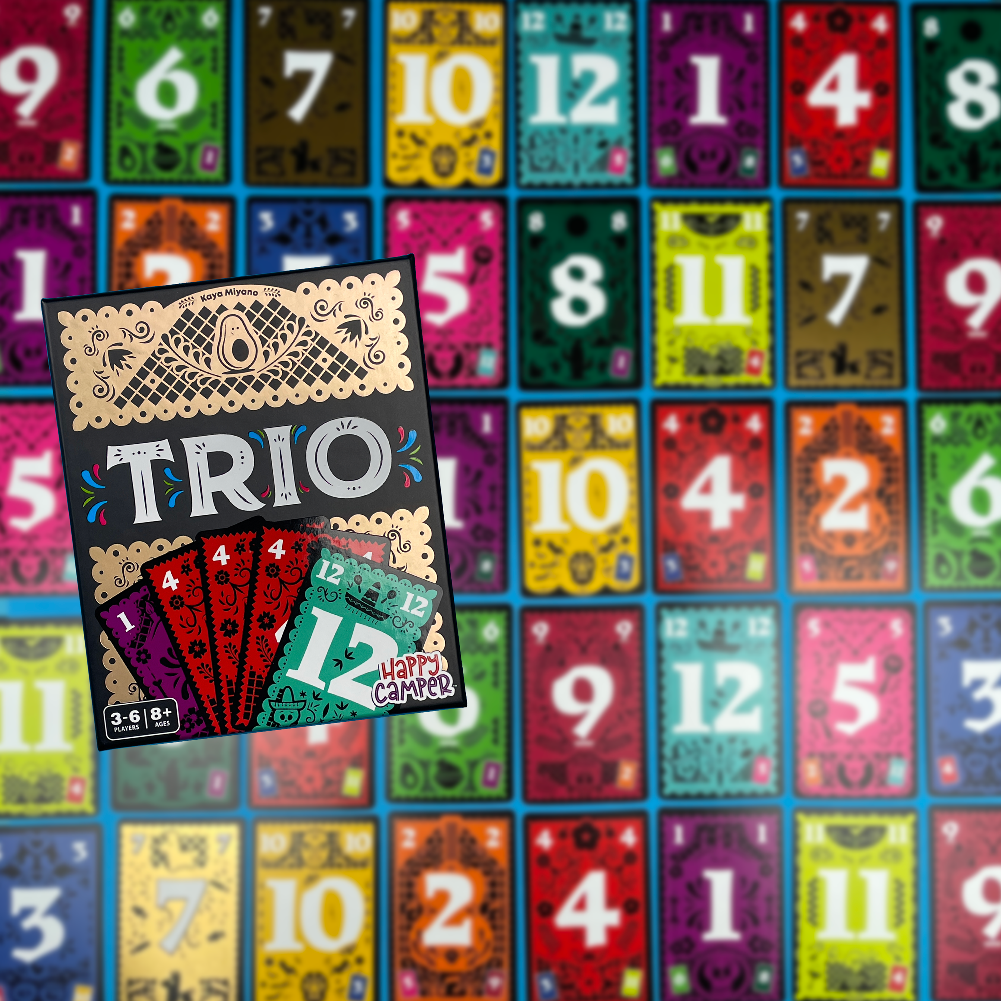 Happy Camper Trio Card Game