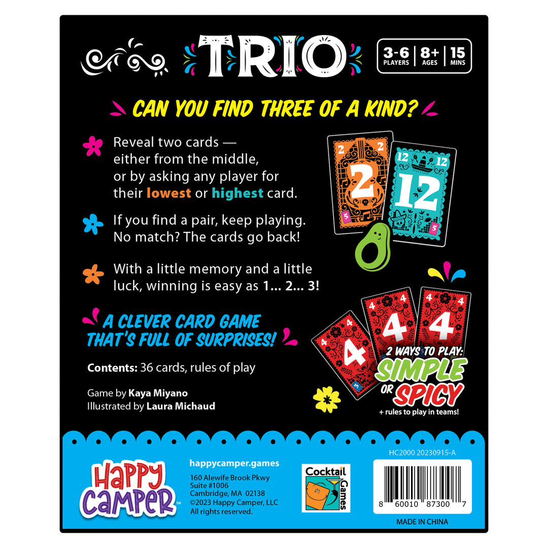 Happy Camper | Trio Box Back