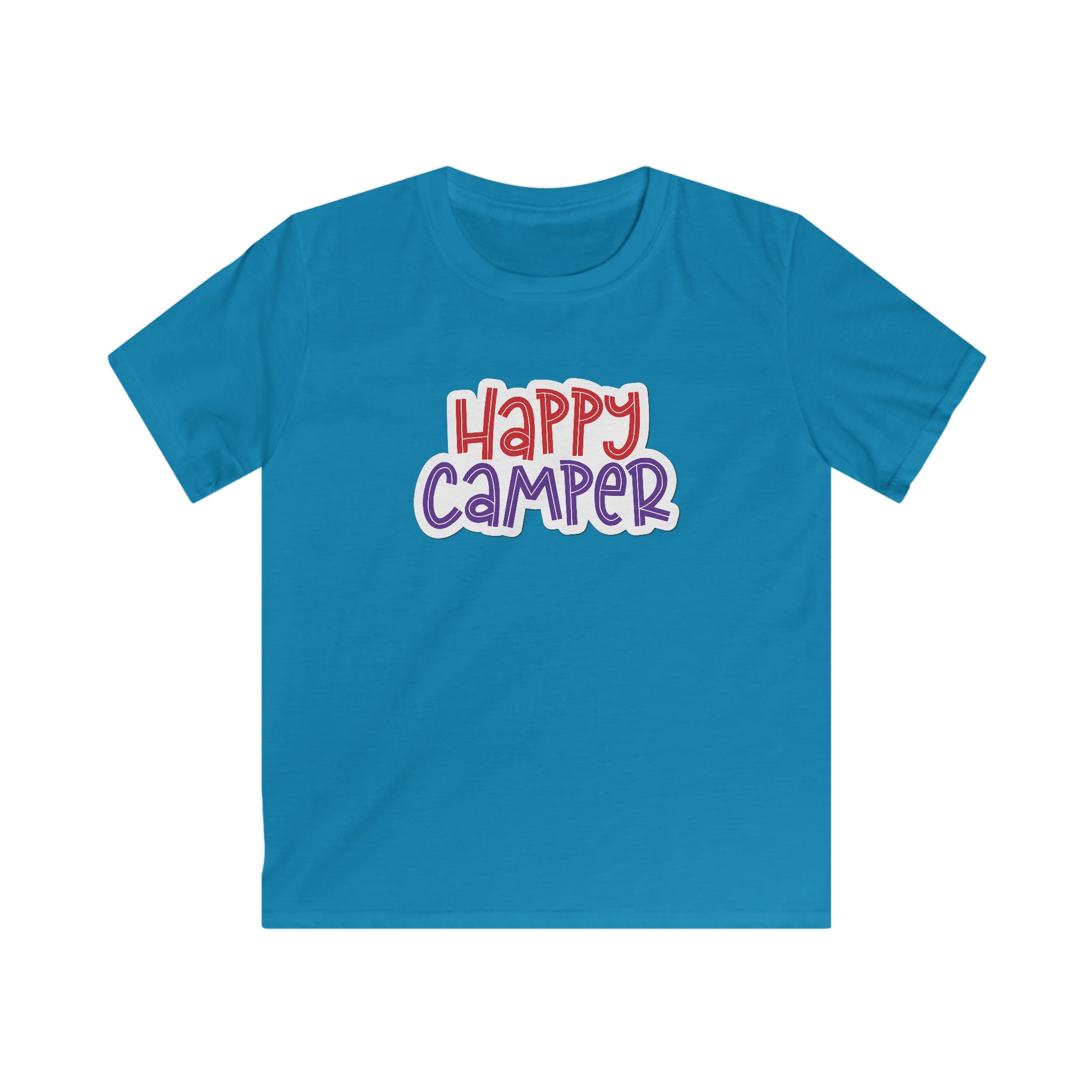 Happy camper 2024 kids shirt