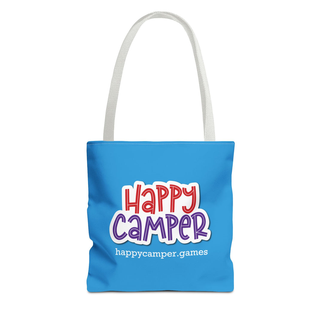 Happy Camper Tote Bag | Camp Vibe, Gift for Travelers, Summer Fun, Casual Outings, Eco-Friendly Shopping