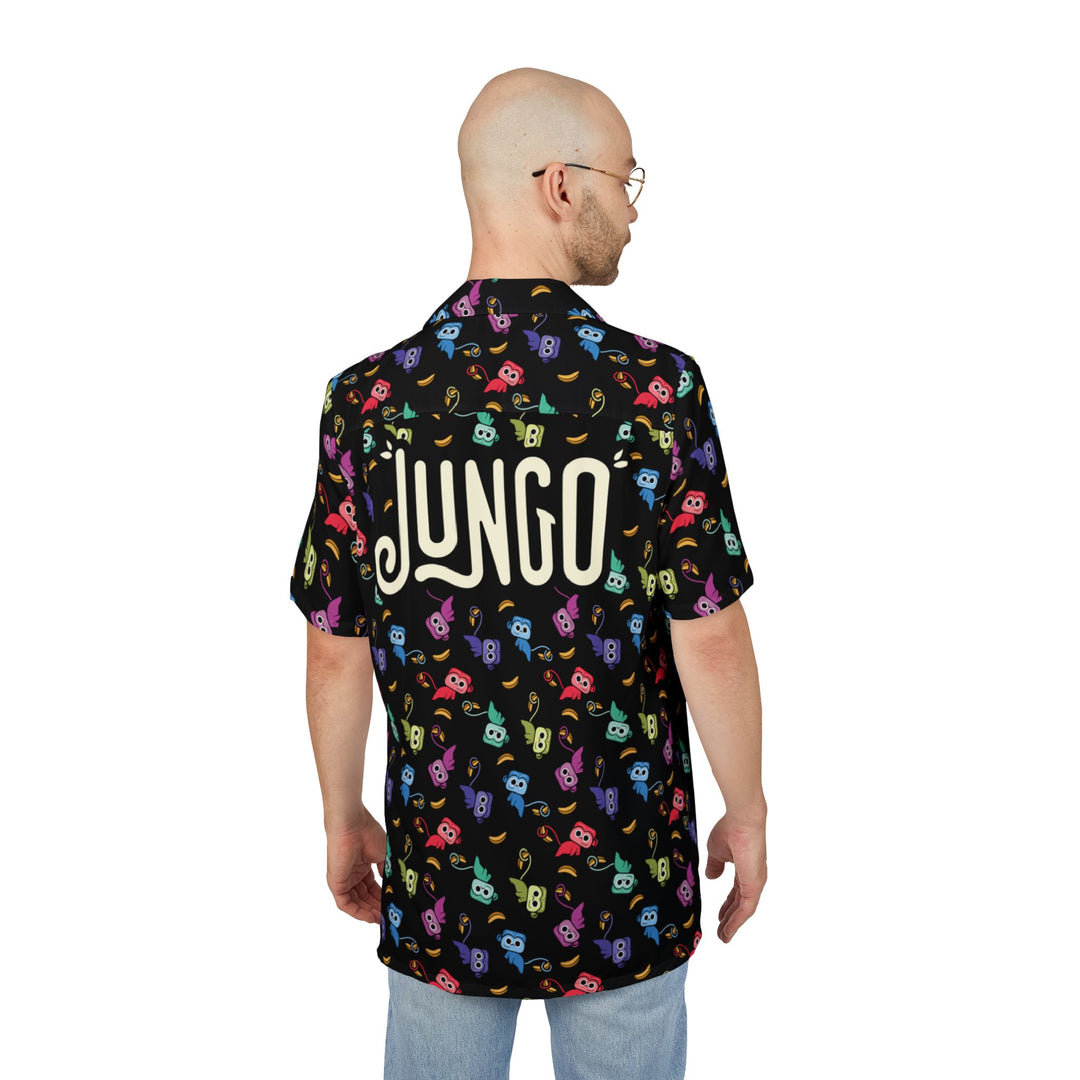 Jungo Unisex Hawaiian Button-Down Shirt
