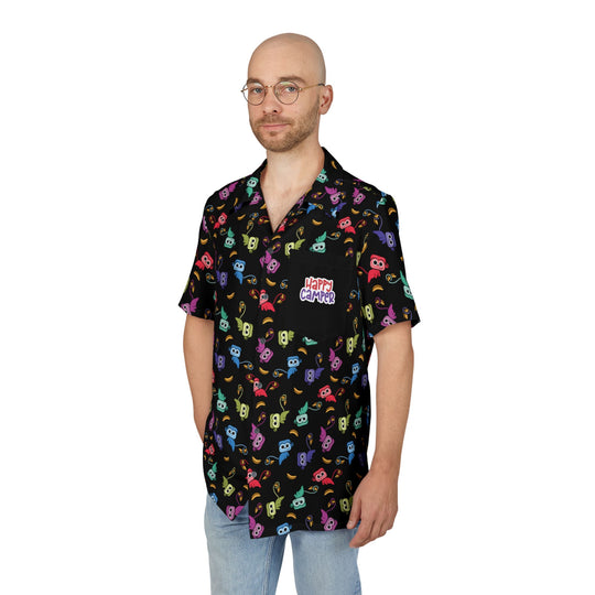 Jungo Unisex Hawaiian Button-Down Shirt