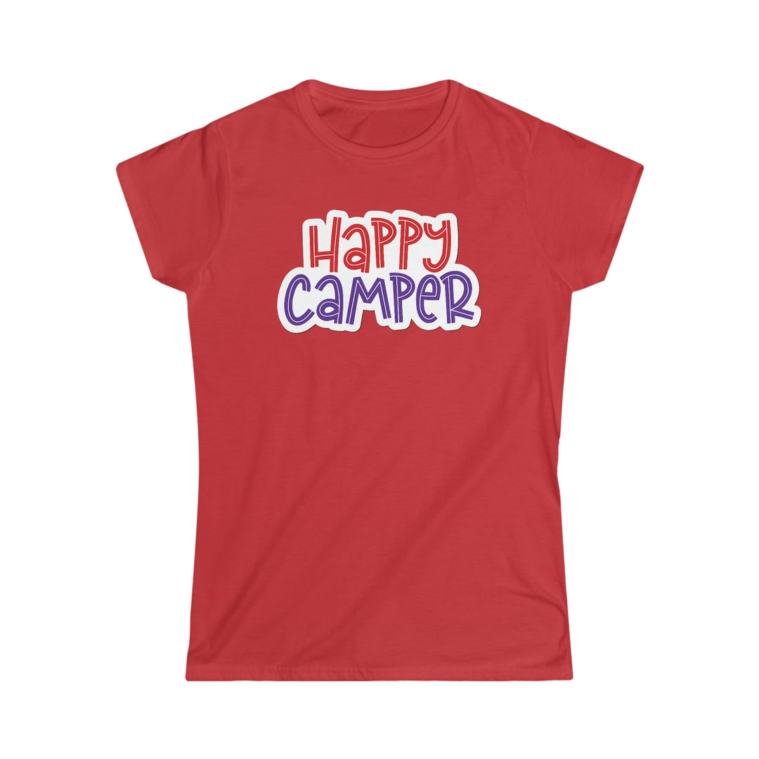 Happy Camper Women's Softstyle Tee