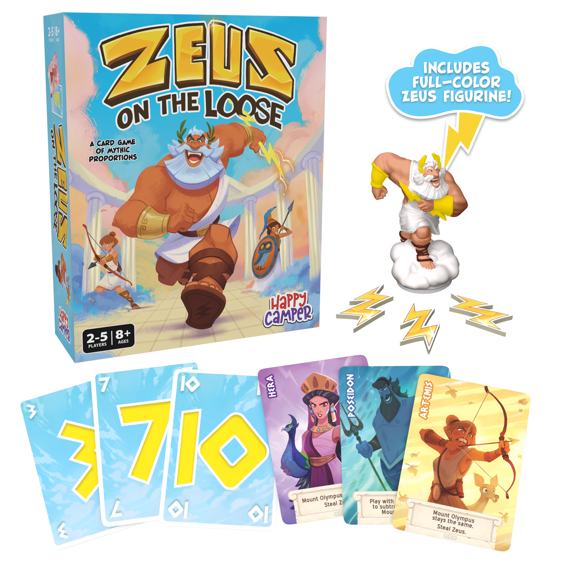 Zeus Store Zeus on the Loose – Happy Camper